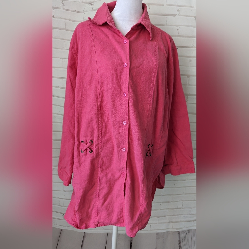 Linear blouse